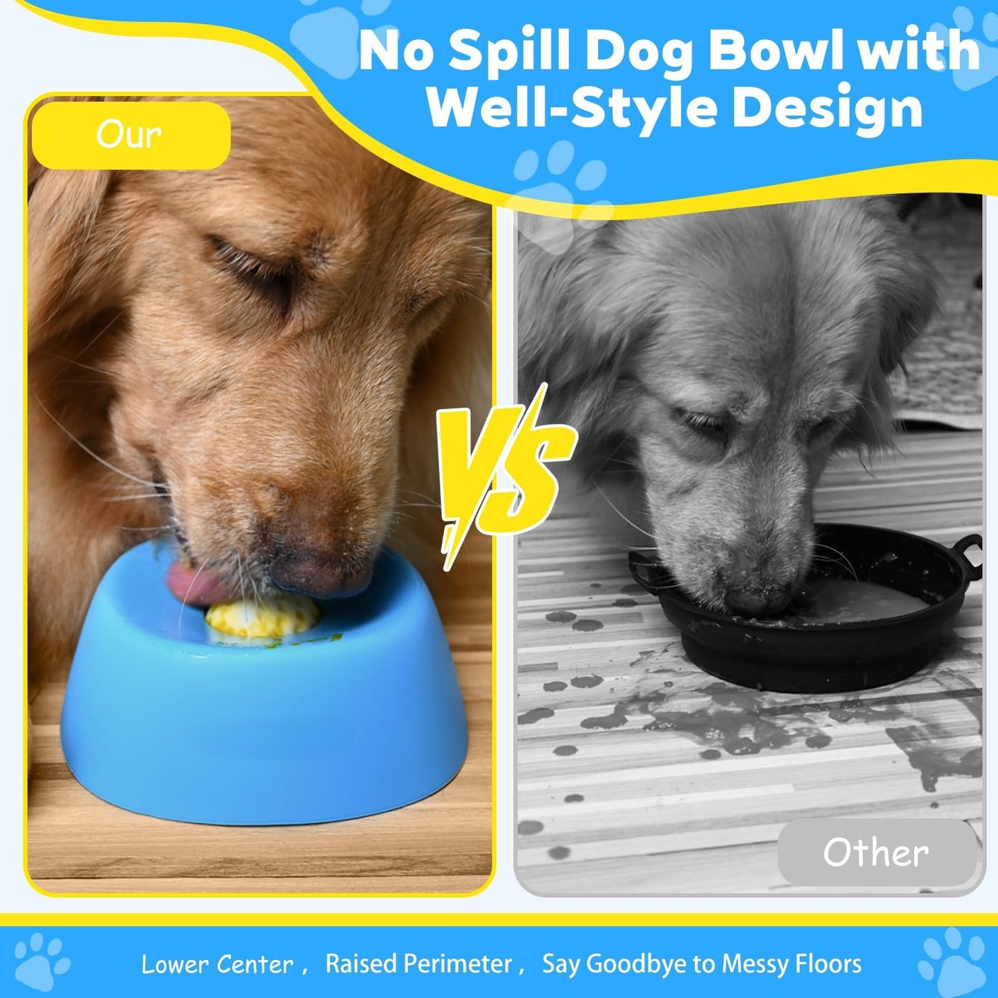 Pet Slow Feeder Non-Slip Spherical Licking Bowl